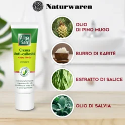 Allgasan Crema Riducente Anticallosità Extra Forte Calli Duroni 30ml