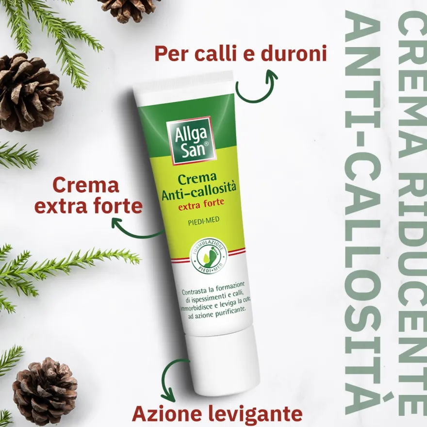 Allgasan Crema Riducente Anticallosità Extra Forte Calli Duroni 30ml