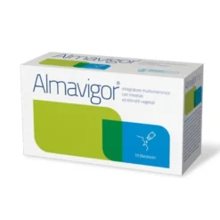 Almavigor Integratore Energetico Con Ginseng E Vitamine 10 Flaconcini Monodose