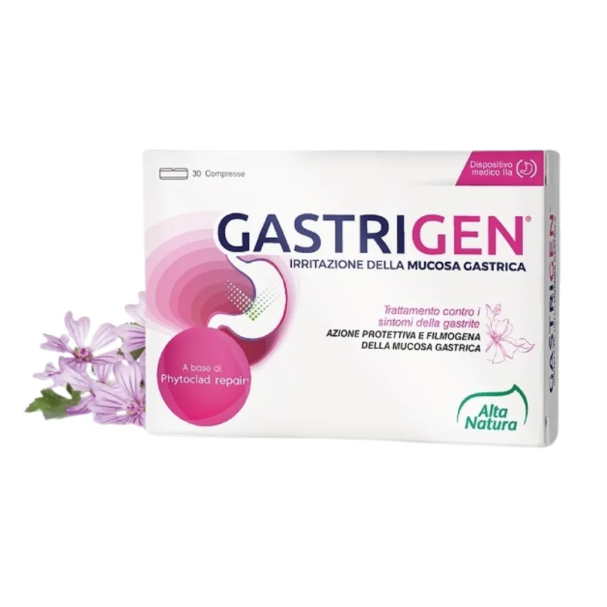 Alta Natura Gastrigen Integratore Irritazione Mucosa Gastrica 30 Compresse