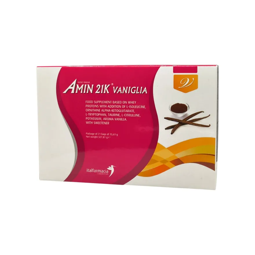 Amin 21k Bustine Integratore Gusto Vaniglia