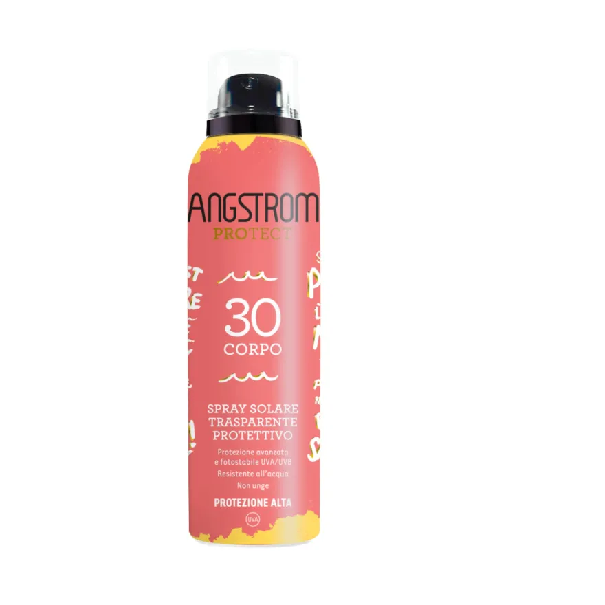 Angstrom Spray Trasparente Limited Edition Spf30 Protezione Solare Leggera 200ml