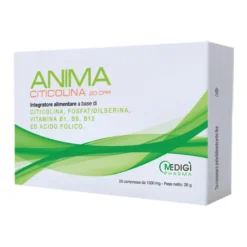 Anima Citicolina Integratore Sistema Nervoso 20 Compresse