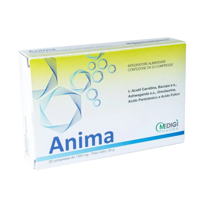 Anima Integratore Benessere Mentale E Fisico 20 Compresse