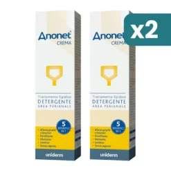 Anonet Crema Trattamento Detergente Perianale 2 confezioni da 50ml
