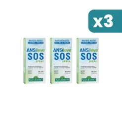 Ansileve Sos Spray 3 confezioni da 30ml