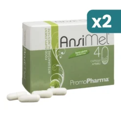 Ansimel Integratore Benessere Mentale 2 confezioni da 40 Capsule