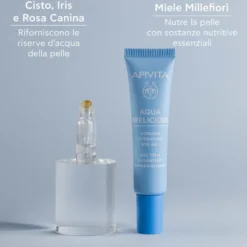 Apivita Aqua Beelicious Crema Contorno Occhi Idratante E Rinfrescante Riduce Borse E Occhiaie 15ml