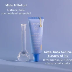 Apivita Aqua Beelicious Crema Viso Idratante Colorata Healthy Glow Spf30 Texture Leggera 40ml