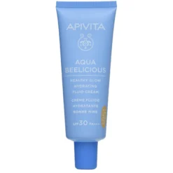 Apivita Aqua Beelicious Crema Viso Idratante Colorata Healthy Glow Spf30 Texture Leggera 40ml