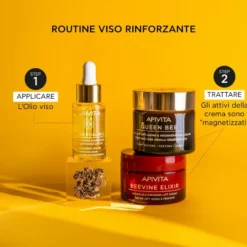 Apivita Beessential Oils Olio Viso Rinforzante E Idratante Texture Leggera Pelle Pi&ugrave; Luminosa 15ml
