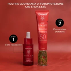 Apivita Bee Sun Safe Crema Solare Viso Anti-macchie E Antiet&agrave; Protezione Solare Alta Spf50 50ml