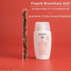 Apivita Bee Sun Safe Daily Age Repair Fluido Solare Ultraleggero Anti-age Anti-macchie Scure Spf50 50ml