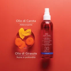 Apivita Bee Sun Safe Olio Solare Spray Corpo Abbronzante Con Protezione Spf30 Texture Leggera 200ml
