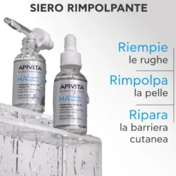 Apivita Bee Tech Concentrates Ha5 Honey Repair Siero Viso Levigante Rimpolpante Con Acido Ialuronico 30ml