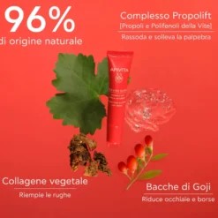 Apivita Beevine Elixir Crema Contorno Occhi E Labbra Antirughe E Anti-age Per Occhiaie E Borse 15 Ml