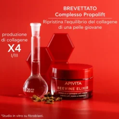 Apivita Beevine Elixir Crema Anti-rughe Rassodante Liftante Texture Ricca 50ml