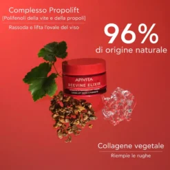 Apivita Beevine Elixir Crema Anti-rughe Rassodante Liftante Texture Ricca 50ml