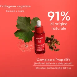 Apivita Beevine Elixir Siero Viso Antirughe Rassodante Liftante Collagene Vegetale Niacinamide 30ml