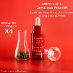 Apivita Beevine Elixir Siero Viso Antirughe Rassodante Liftante Collagene Vegetale Niacinamide 30ml