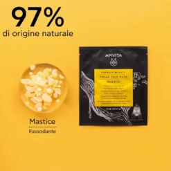 Apivita Express Beauty Maschera Viso In Tessuto Rassodante E Liftante 1 Pezzo