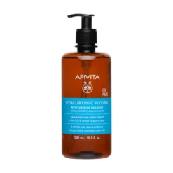 Apivita Hyaluronic Hydra Shampoo Idratante Anti-crespo Con Acido Ialuronico Per Capelli Morbidi 500ml