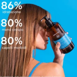 Apivita Hyaluronic Hydra Shampoo Idratante Anti-crespo Con Acido Ialuronico Per Capelli Morbidi 500ml
