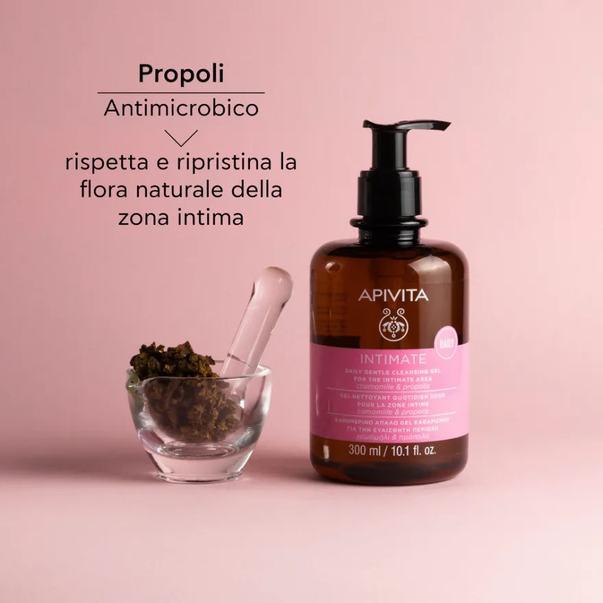 Apivita Intimate Daily Detergente Intimo Delicato Per Uso Quotidiano 300ml