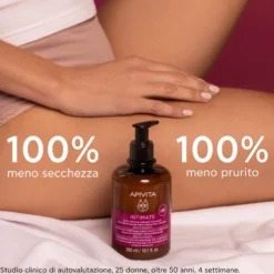 Apivita Intimate Lady Detergente Intimo Delicato Contro La Secchezza Adatto In Menopausa 300ml