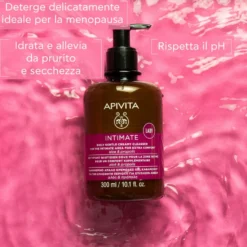 Apivita Intimate Lady Detergente Intimo Delicato Contro La Secchezza Adatto In Menopausa 300ml