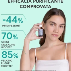 Apivita Just Bee Clear Siero Perfezionatore Affinante E Anti-macchie Opacizzante Pelle Grassa Acne 30ml