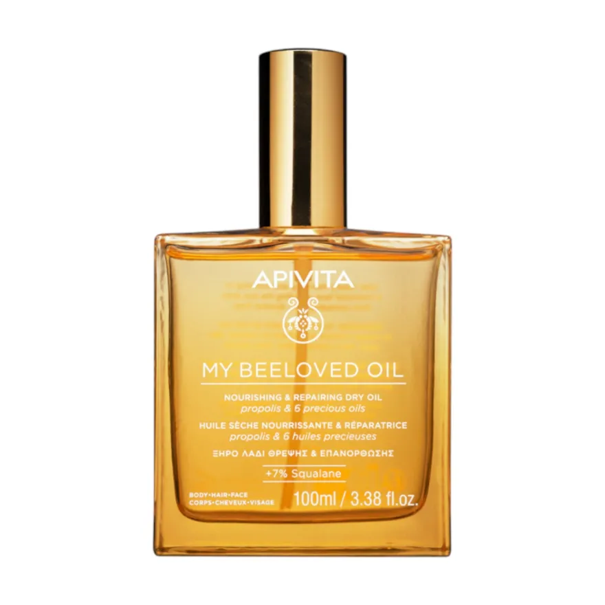 Apivita My Beeloved Olio Secco Nutriente E Riparatore Idrata E Nutre Corpo E Capelli 100ml