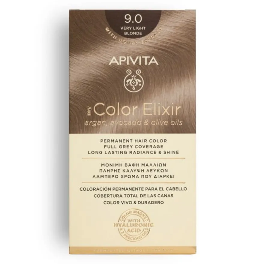 Apivita My Color Elixir Tinta Capelli 9.0 Biondo Chiarissimo