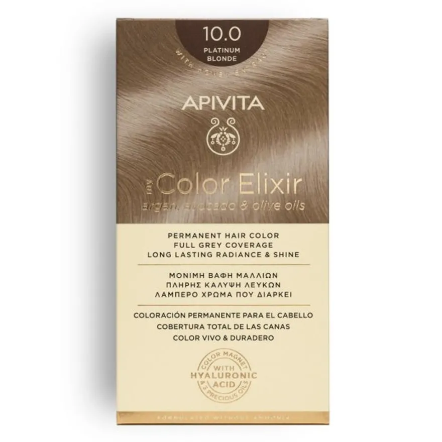Apivita My Color Elixir Tinta Capelli 10.0 Biondo Platino