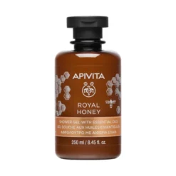Apivita Royal Honey Gel Doccia Detergente Con Miele E Oli Essenziali Per Pelle Secca 250ml