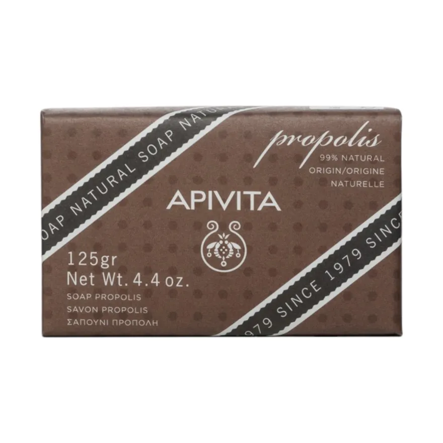 Apivita Sapone Naturale Solido Propoli Anti-imperferzioni Viso E Corpo Pelle Grassa E Acneica 125g