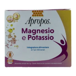 Apropos Magnesio Potassio Integratore Sali Minerali 24 Bustine