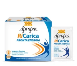 Apropos Ricarica Pronta Energia Integratore Stanchezza 12 Bustine