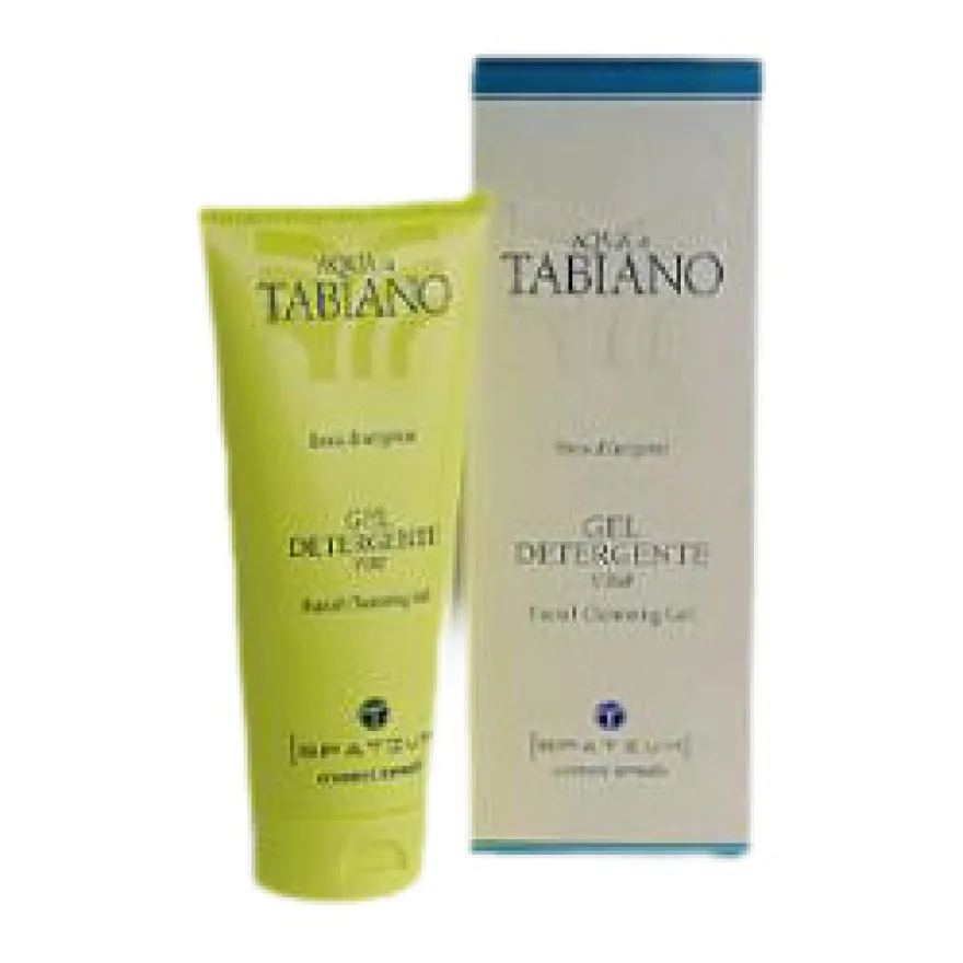 Aqua Tabiano Gel Gel Detergente Viso Freschezza Pelle Normale 200ml