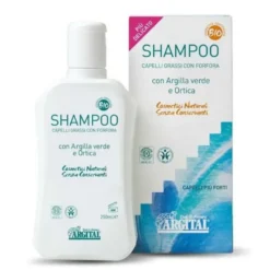 Argital Shampoo Capelli Grassi Forfora Argilla Verde Ortica 250ml