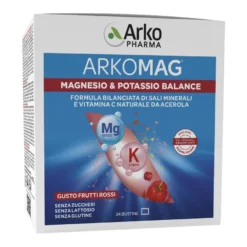 Arkopharma Arkomag Magnesio E Potassio Balance Integratore Equilibrio Elettrolitico 24 Bustine