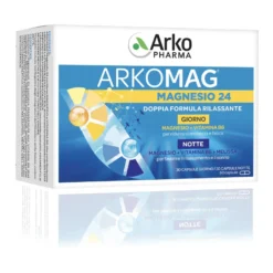 Arkopharma Arkomag Magnesio 24 Giorno E Notte Integratore Magnesio 60 Capsule