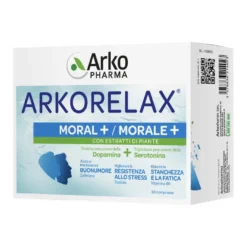 Arkopharma Arkorelax Moral+ Integratore Dopamina E Serotonina 60 Compresse