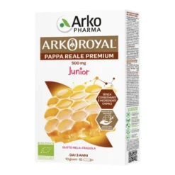 Arkopharma Arkoroyal Junior Integratore Pappa Reale Bio 10 Fiale