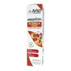 Arkopharma Arkovital Acerola 1000 Integratore Vitamina C 20 Compresse Effervescente