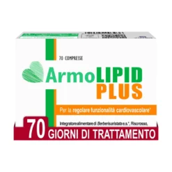 Armolipid Plus Integratore Con Berberis Aristata Riso Rosso Fermentato Acido Folico 70 Compresse