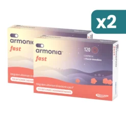 Armonia Fast Integratore Sonno 2 confezioni da 120 Compresse
