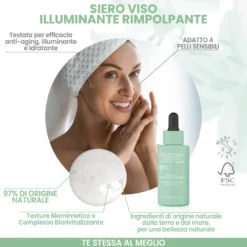 Armores Natura Biometric Ageless Siero Viso Illuminante Rimpolpante 30ml