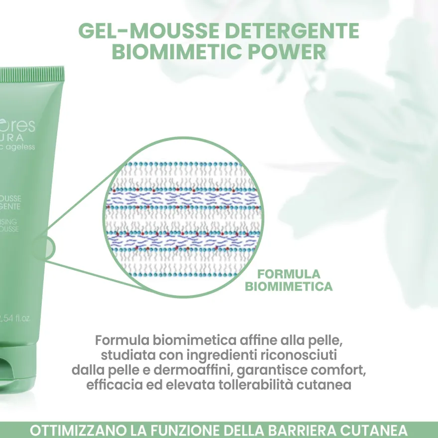 Armores Natura Biometric Ageless Gel Mousse Detergente 75ml