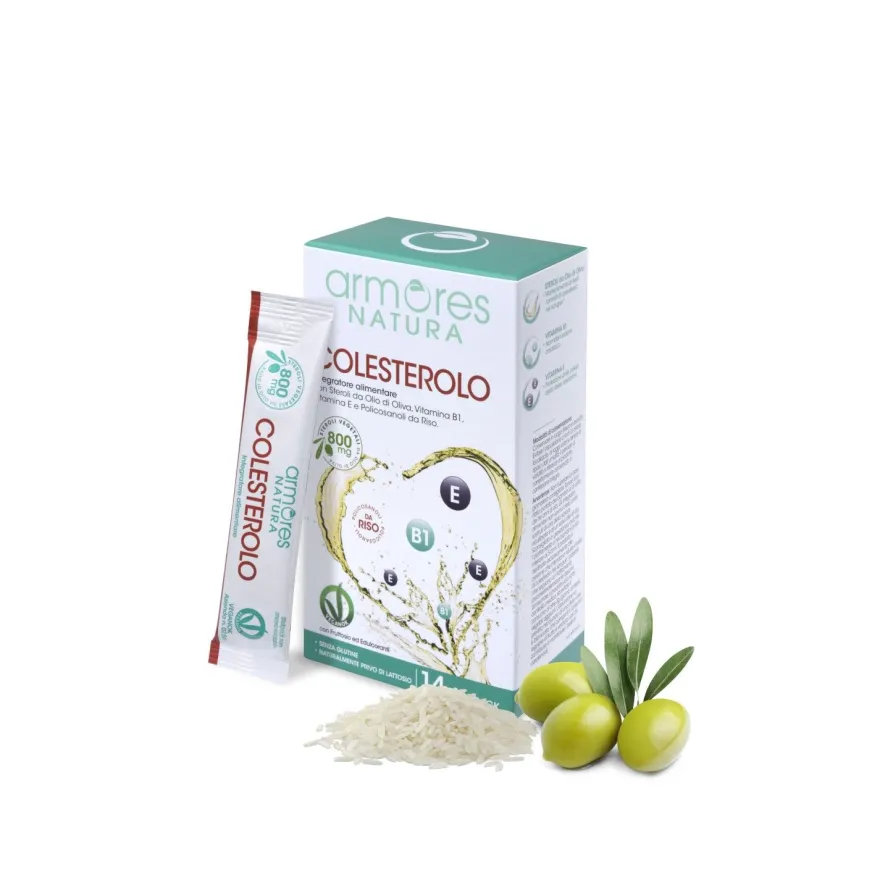 Armores Natura Colesterolo Integratore 14 Stick Pack 10ml